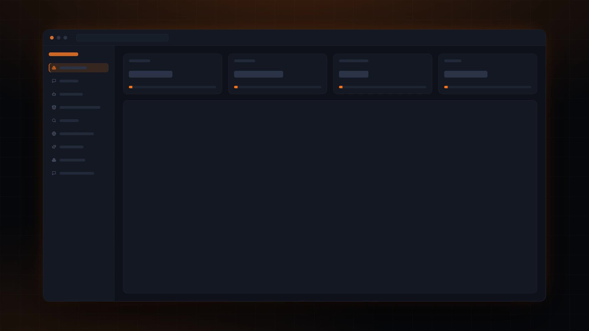 The Hanzo console: machines, clusters and services from bare metal and connected cloud accounts, in one list.
